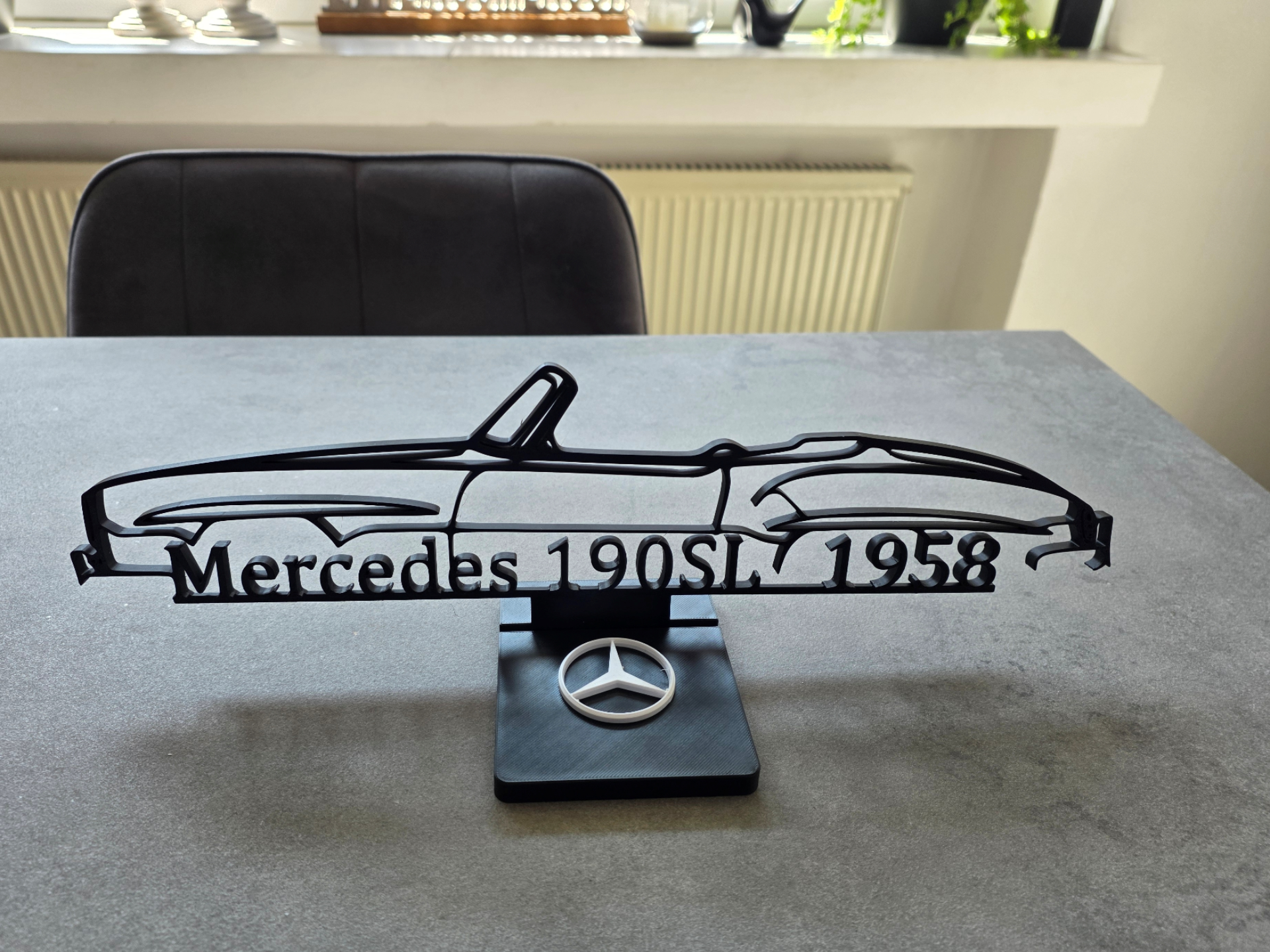 Silhouette Mercedes‑Benz 190SL (Baujahr 1958)