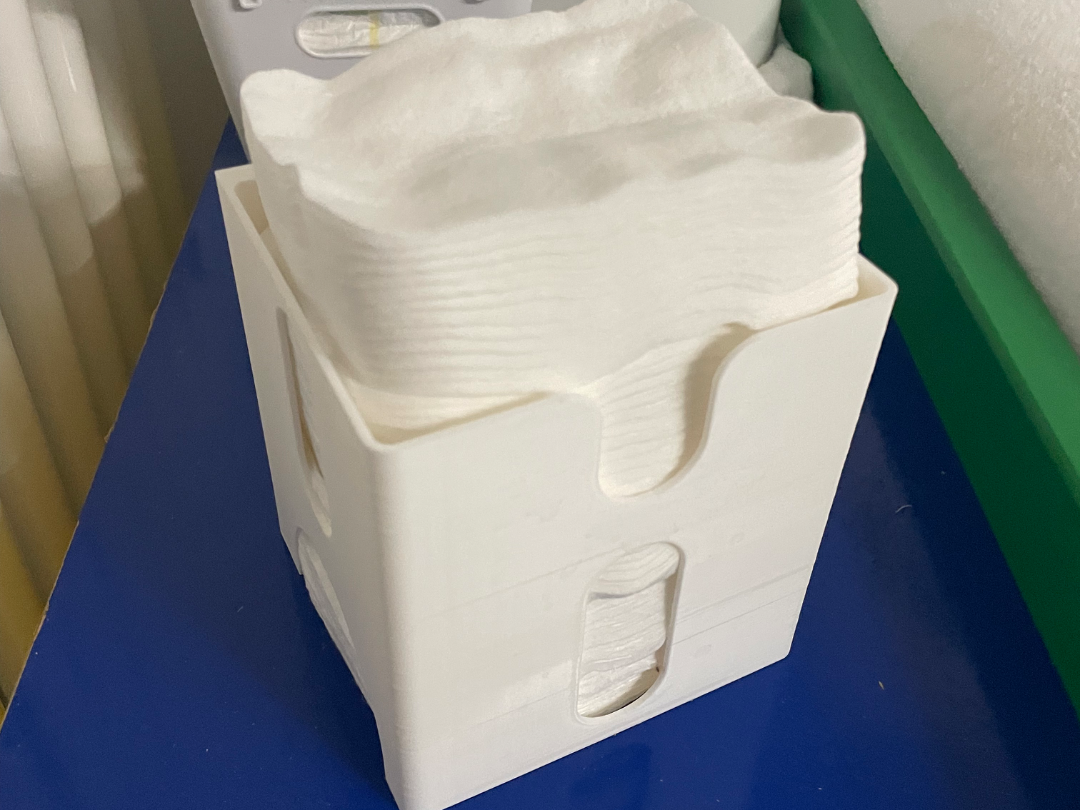 Wattepad-Spender für Baby Wattepads