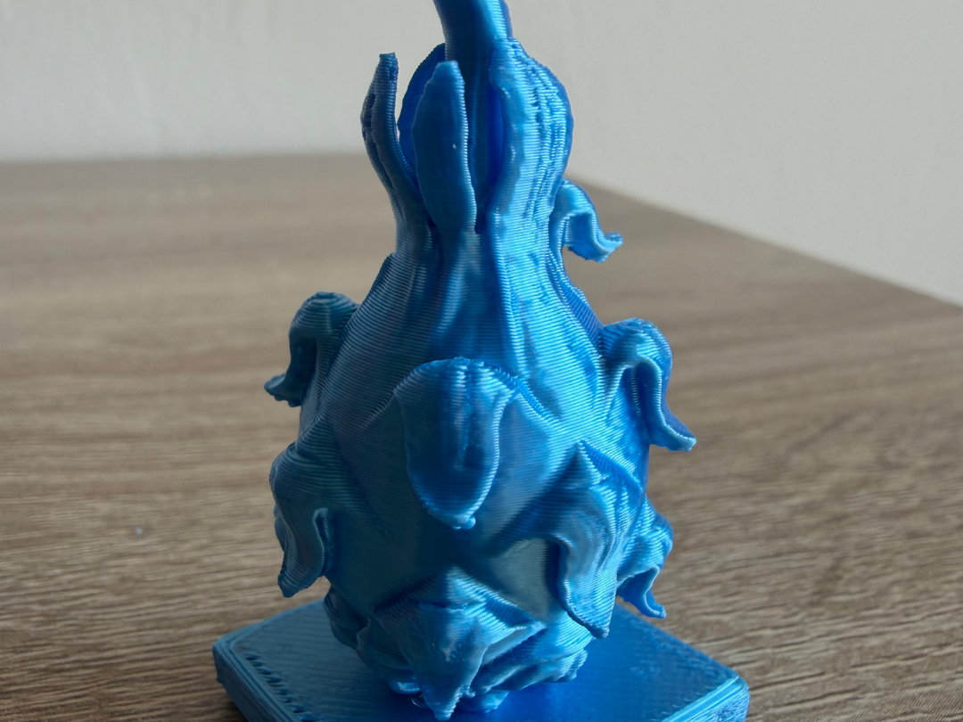 Dragonfruit statue