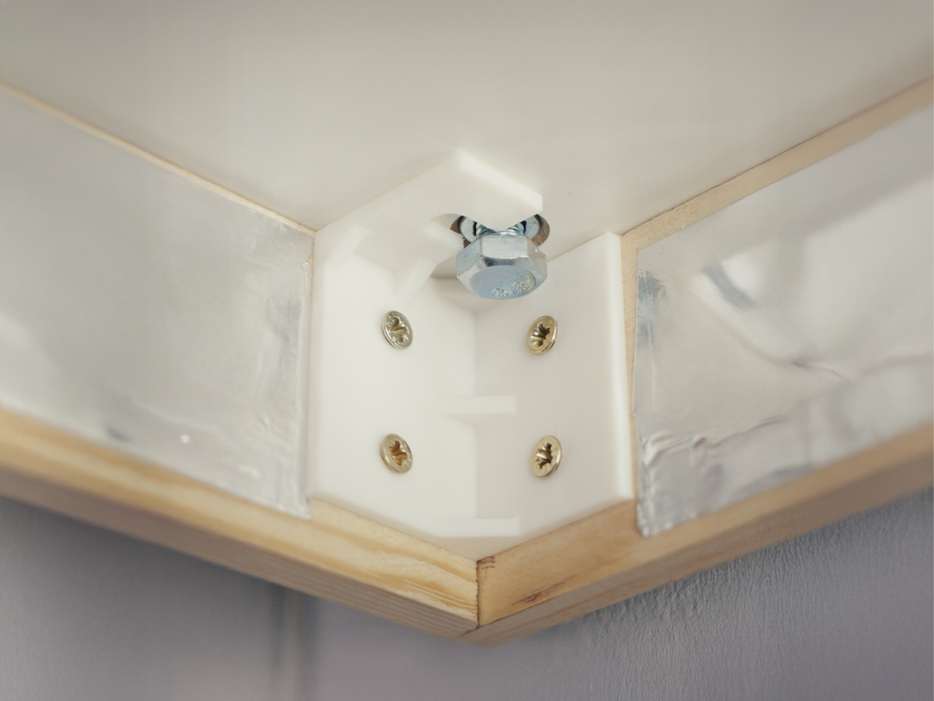 Brackets For DIY Softbox For BESTA Cabinet