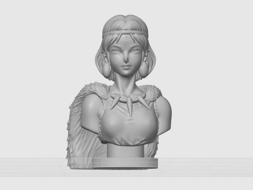 San Bust (Princess Mononoke)