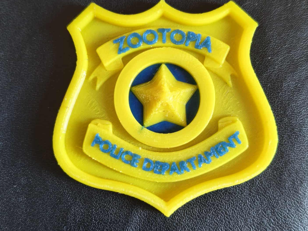 INSIGNIA POLICIA ZOOTOPIA