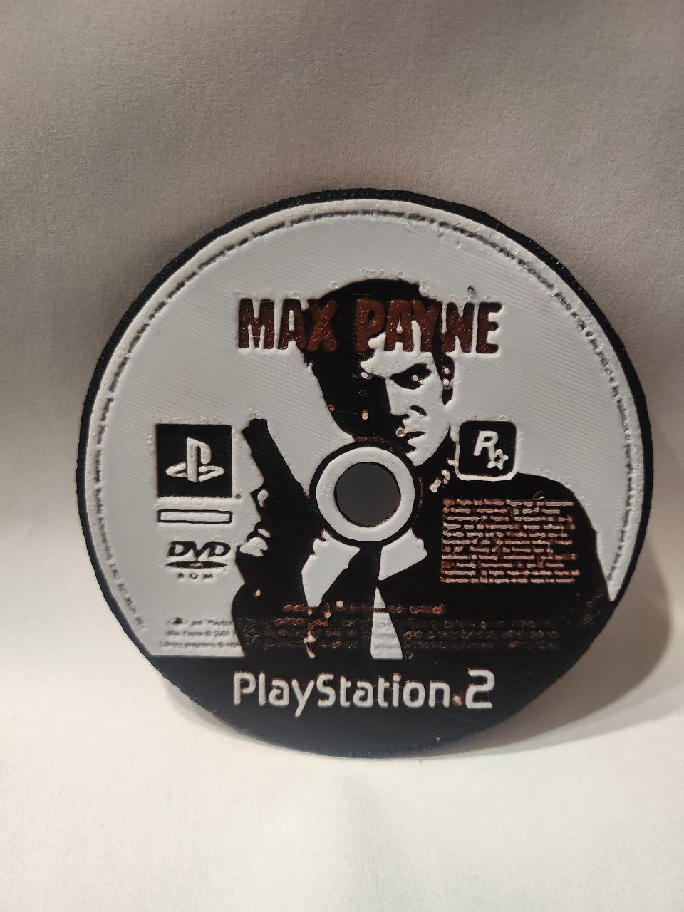 Max Payne PS2 Disk - HueForge