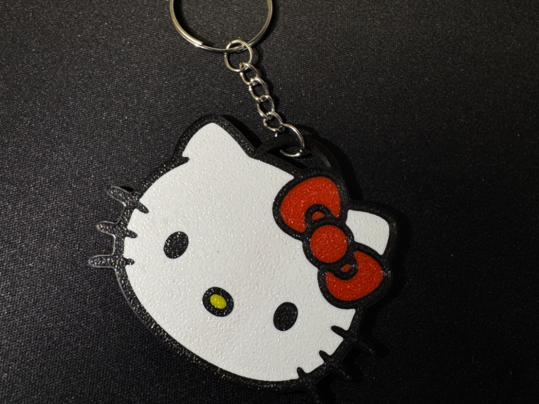 Hello Kitty Keychain NFC Ready