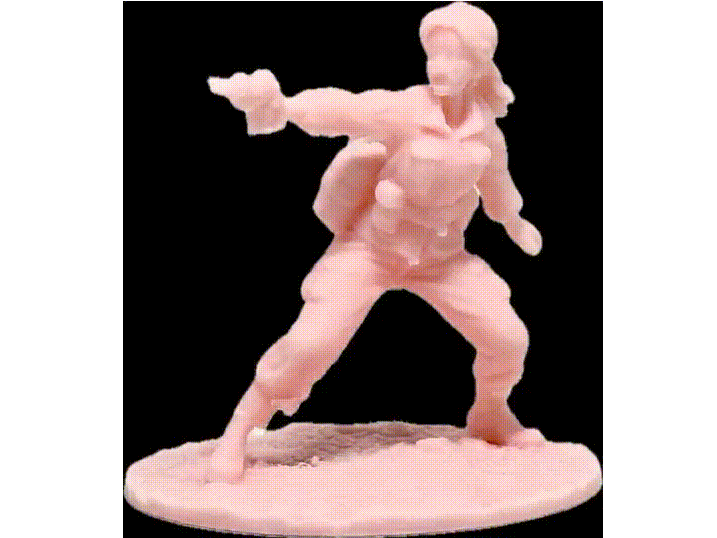 Pink Army Girl 14