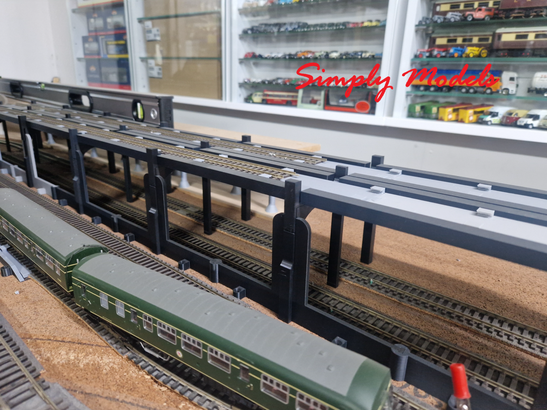 2nd Layer OO/HO Gauge Track Supports - Modular