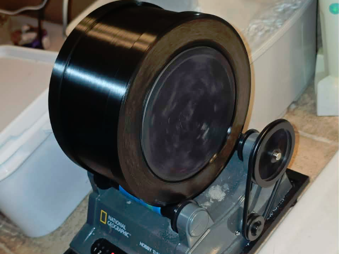 Nat Geo Rock Tumbler Sleeve for Speed Adjustment