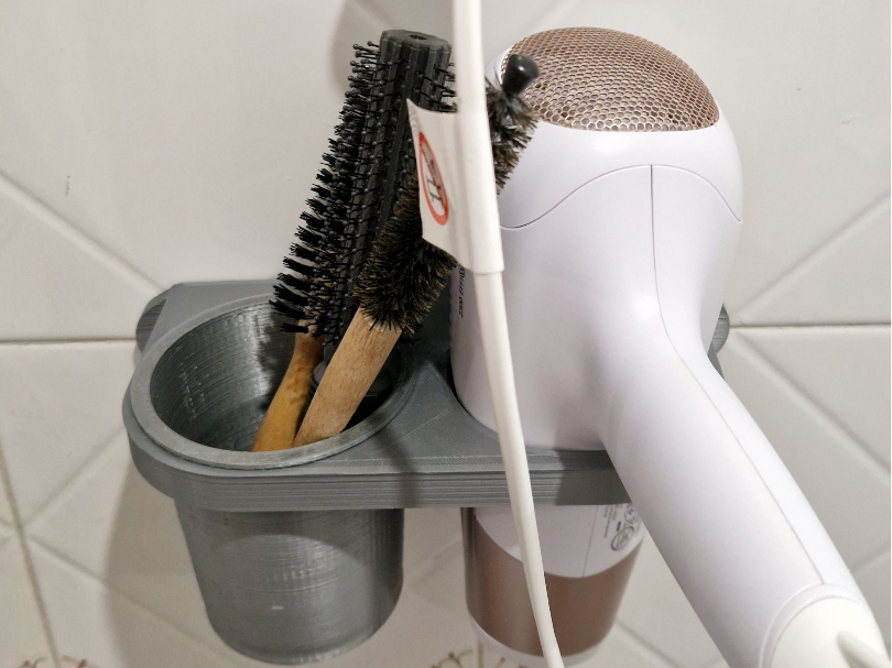 Stand for hairdryer