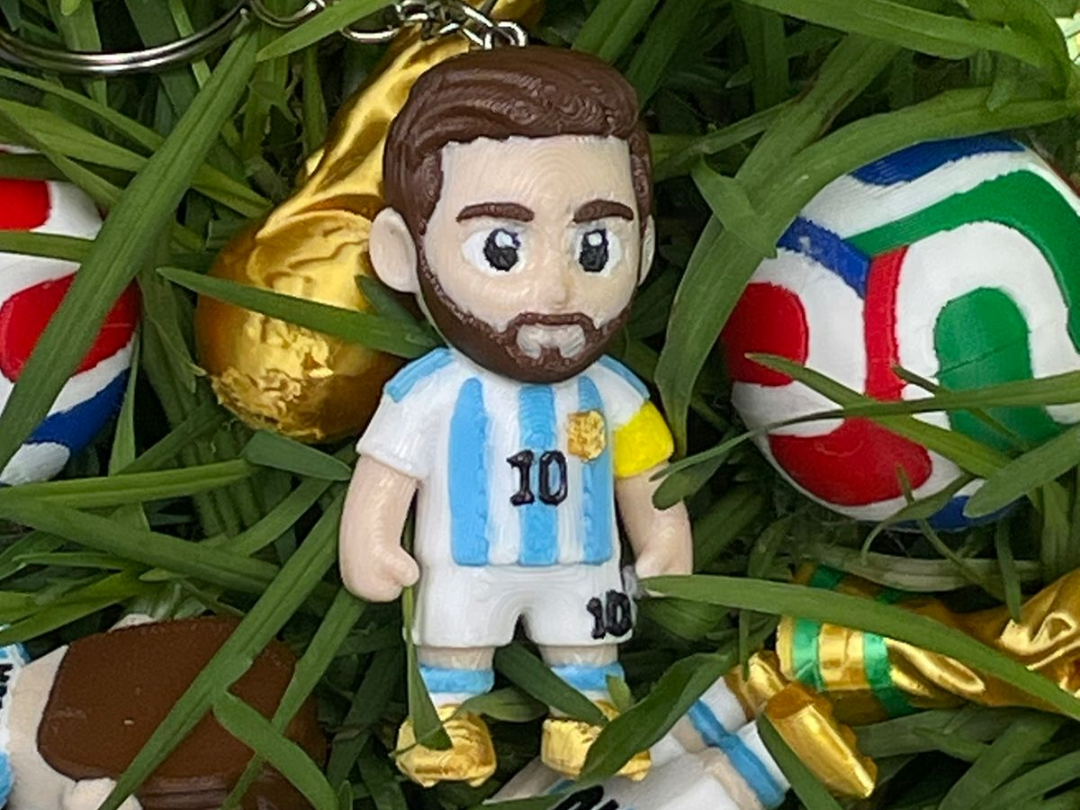 Lionel Messi Chibi Keychain – 3D Printable