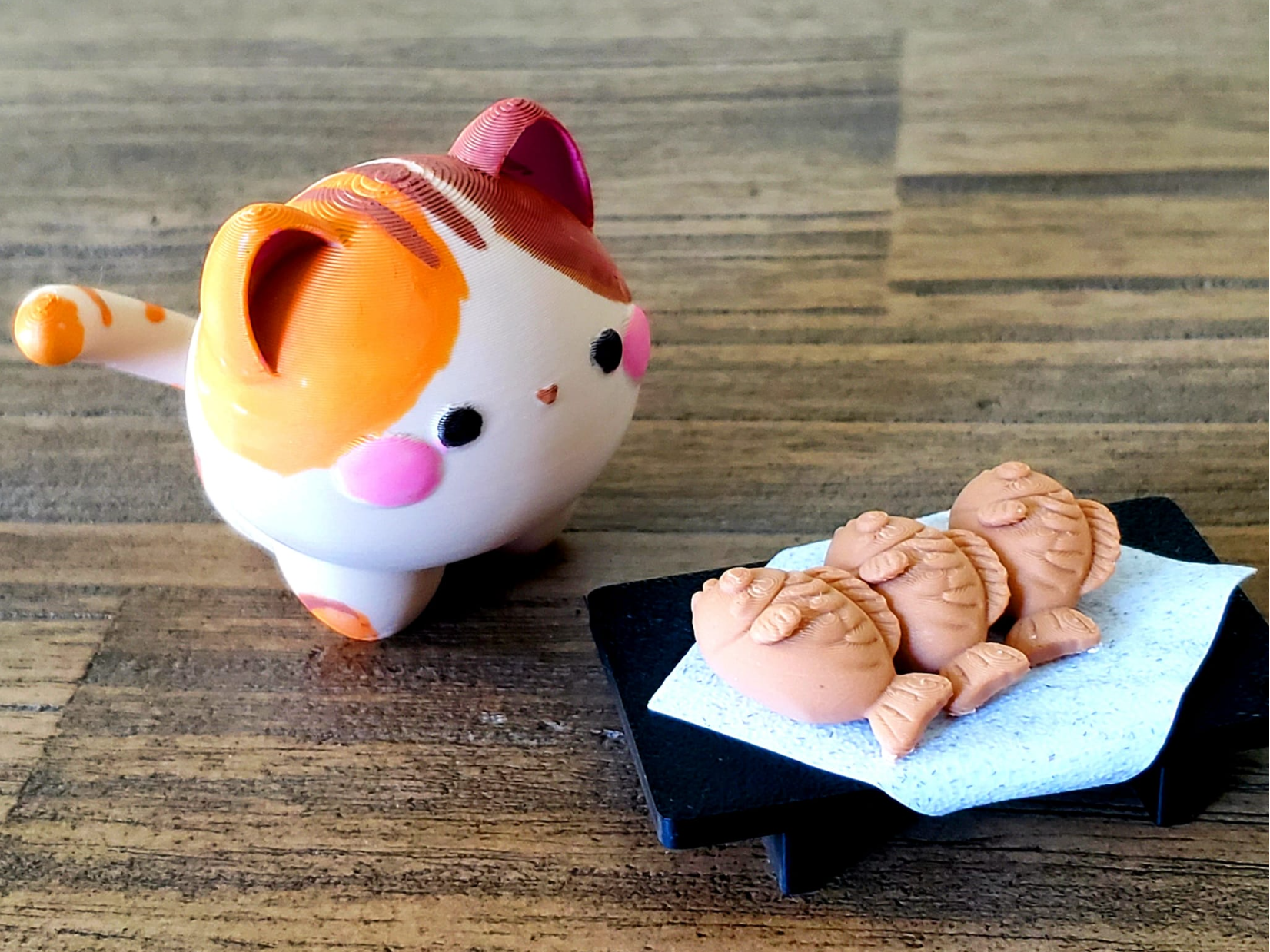 Taiyaki Cake Keychain