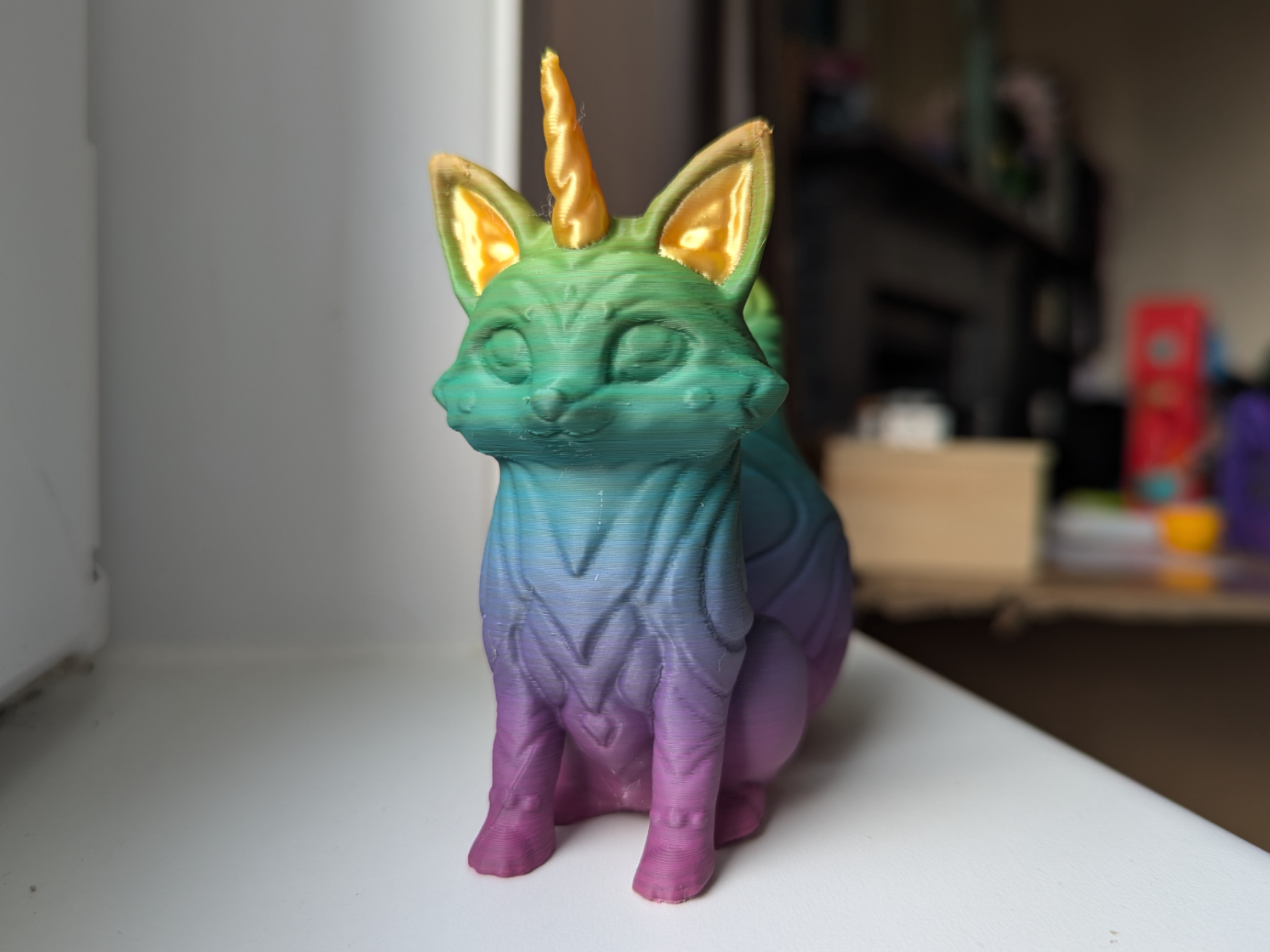 Fox Unicorn Figure