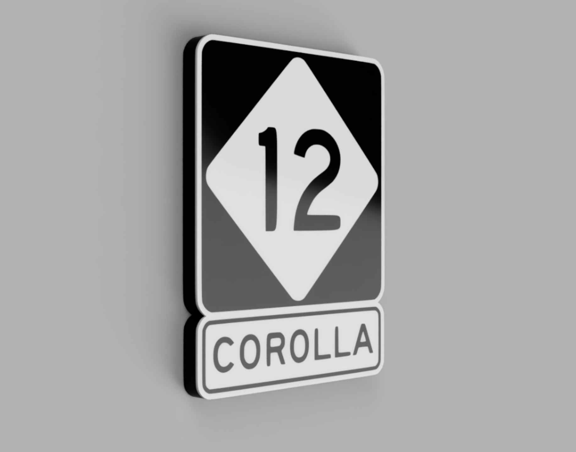 OBX Corolla Magnet