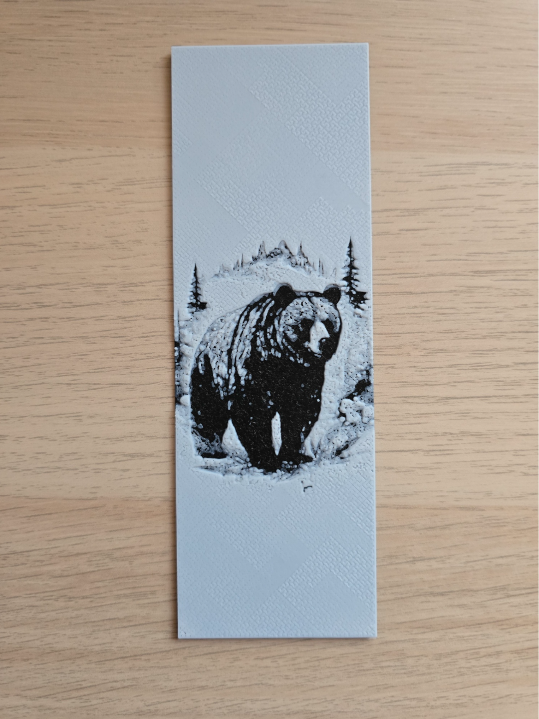 Solitary Bear Bookmark