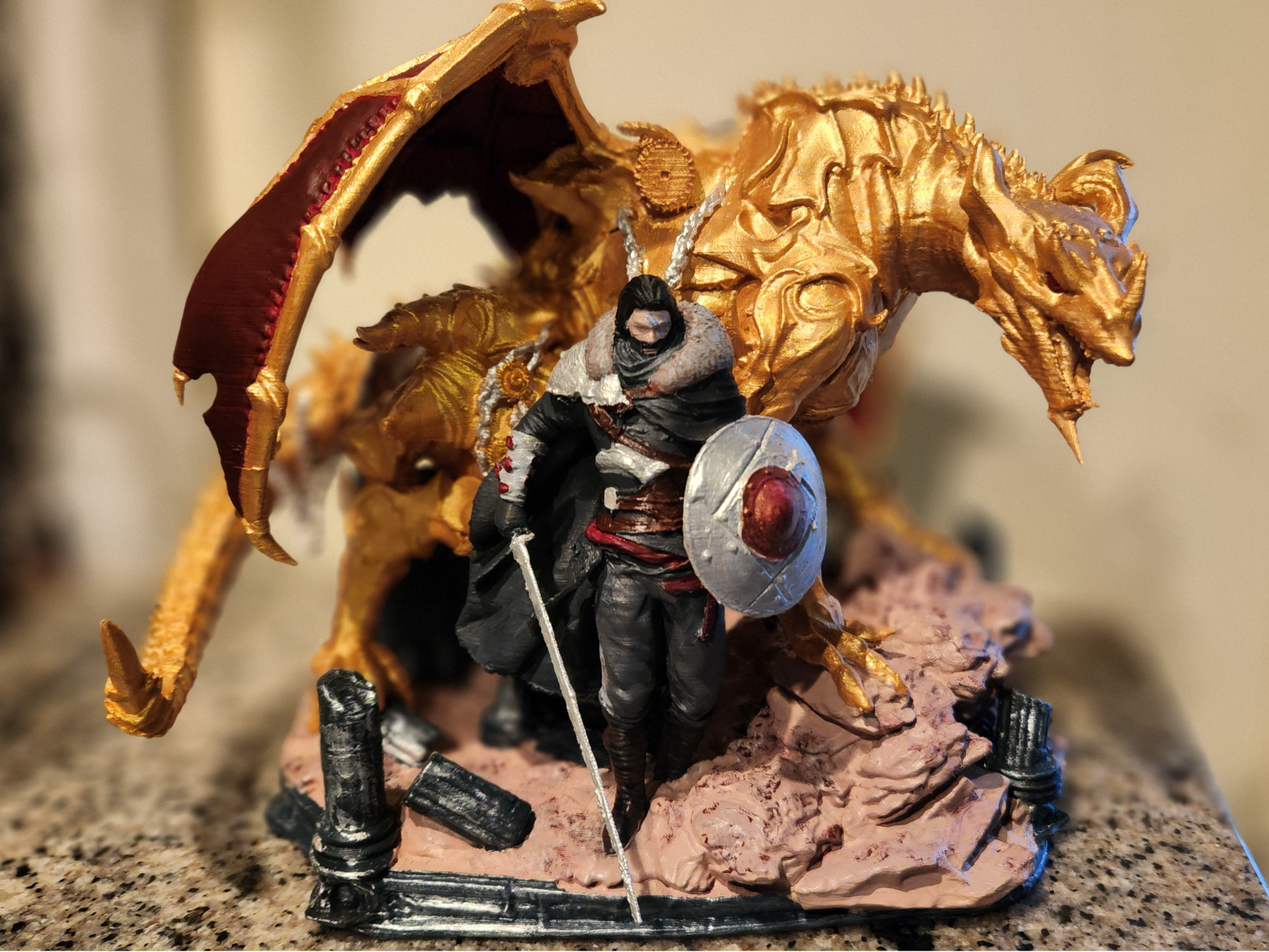 Crimson Desert: Kliff vs. Golden Star (Dragon)