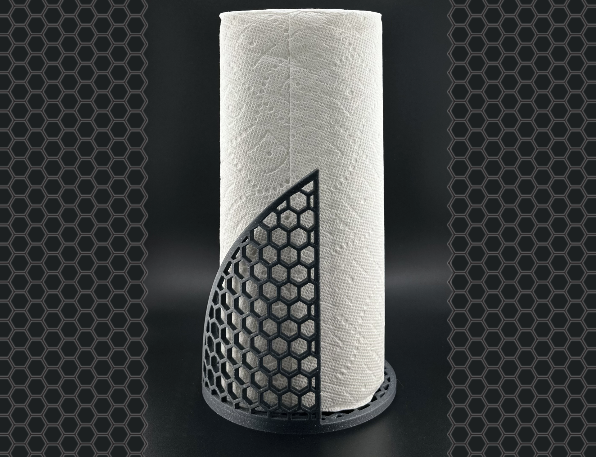 Hex Paper Towel Holder