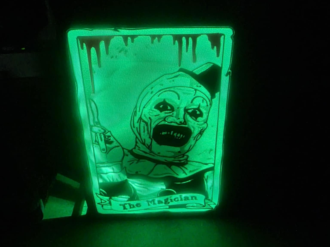 The Magician - the clown Tarot style Lightbox