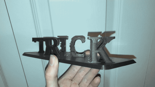 Trick or Treat sign