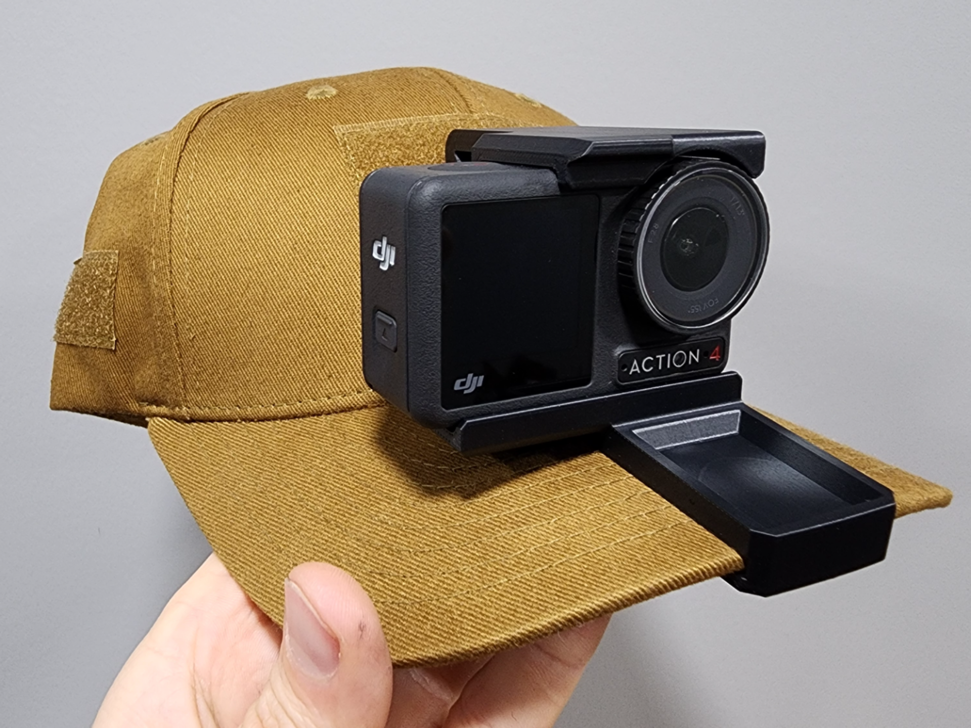 DJI Osmo Action 3/4/5 Hat Mount