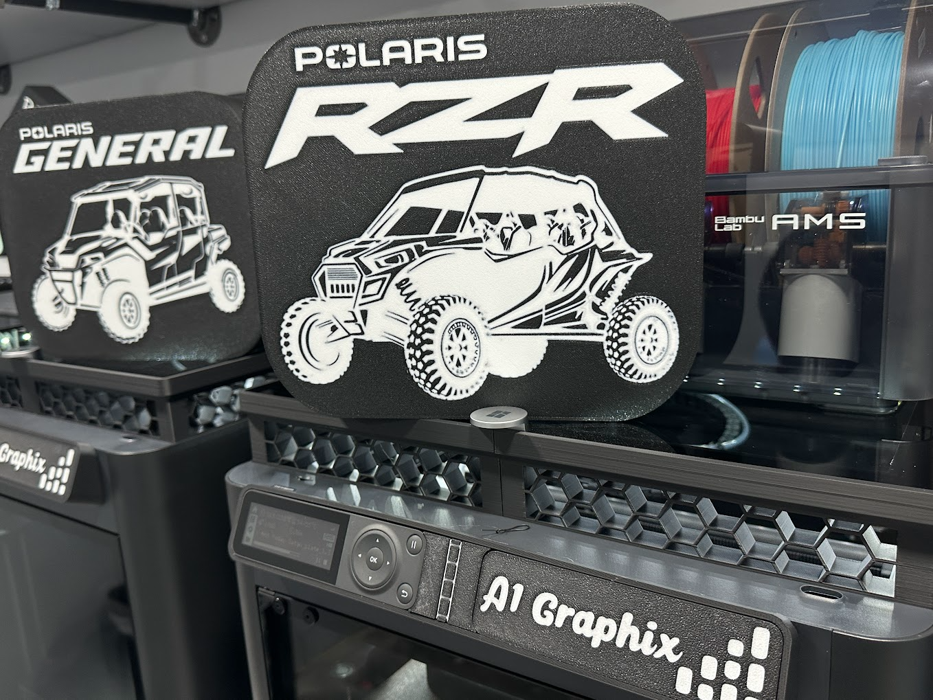 Polaris RZR SxS with Logo Lightbox