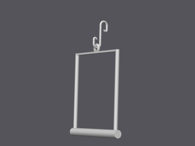 Parrot/parakeet swing