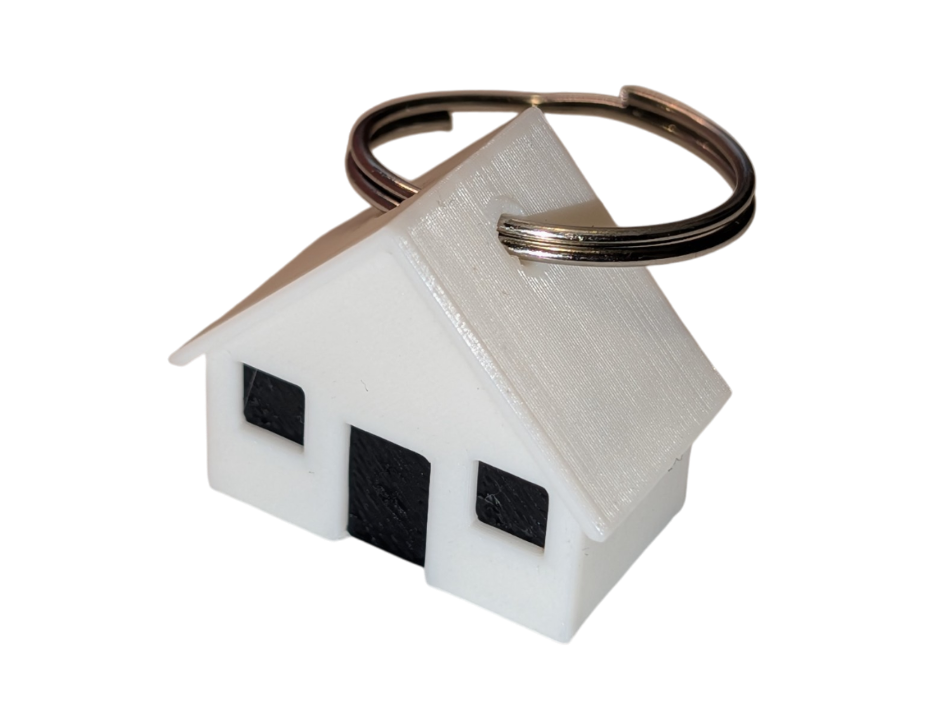 Home keychain with number 1