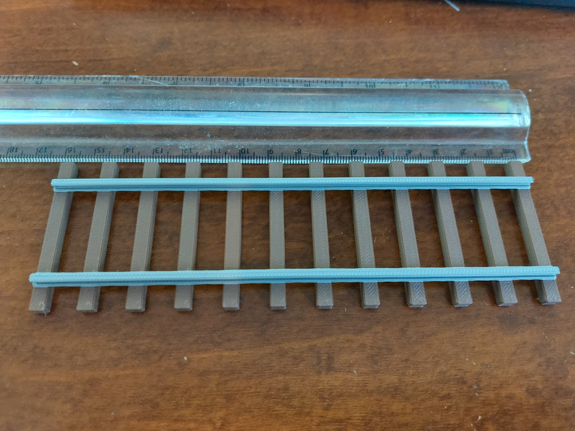 1_48 Scale Railway track - 160mm
