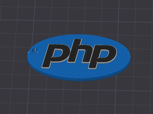 PHP Developer keychain