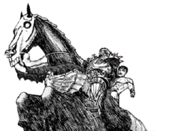 Berserk Manga Skull King And Guts