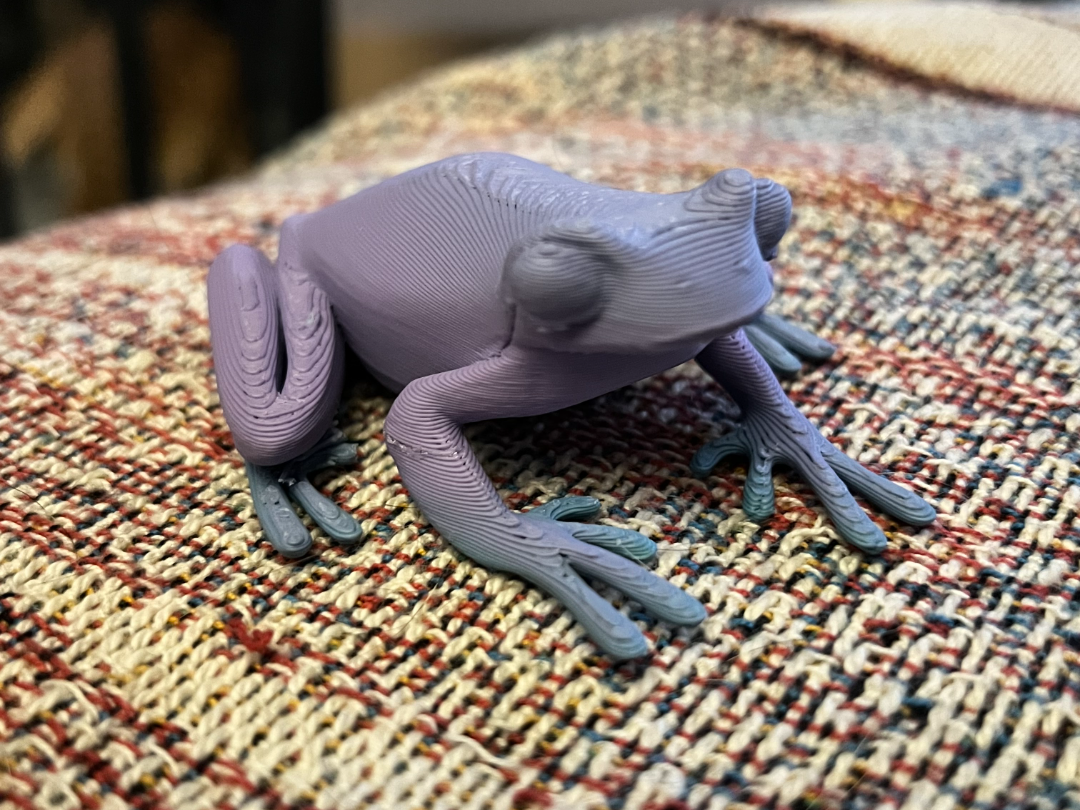 Funky Frog Figure