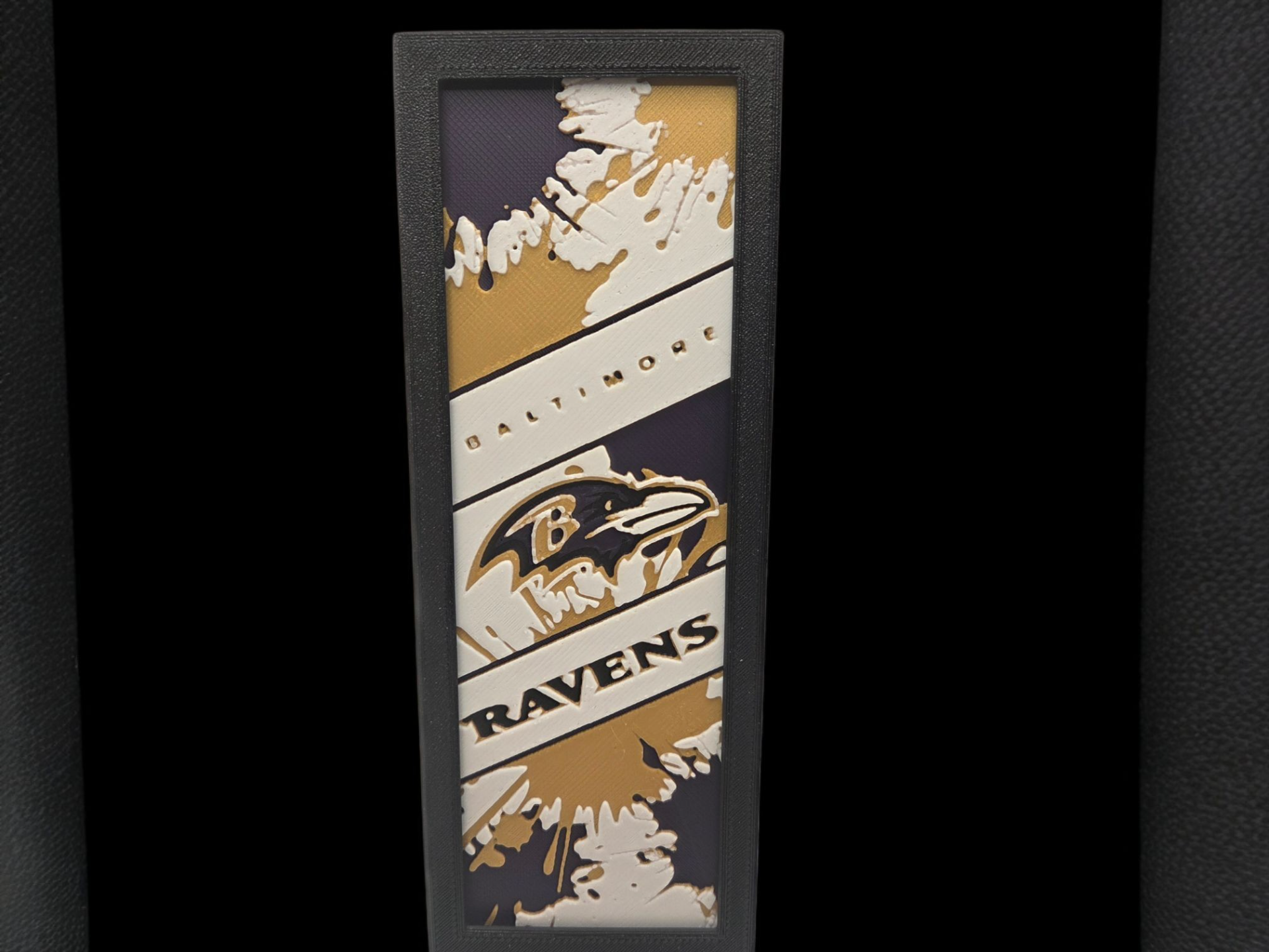 Baltimore Ravens 50mm x 150mm Bookmark