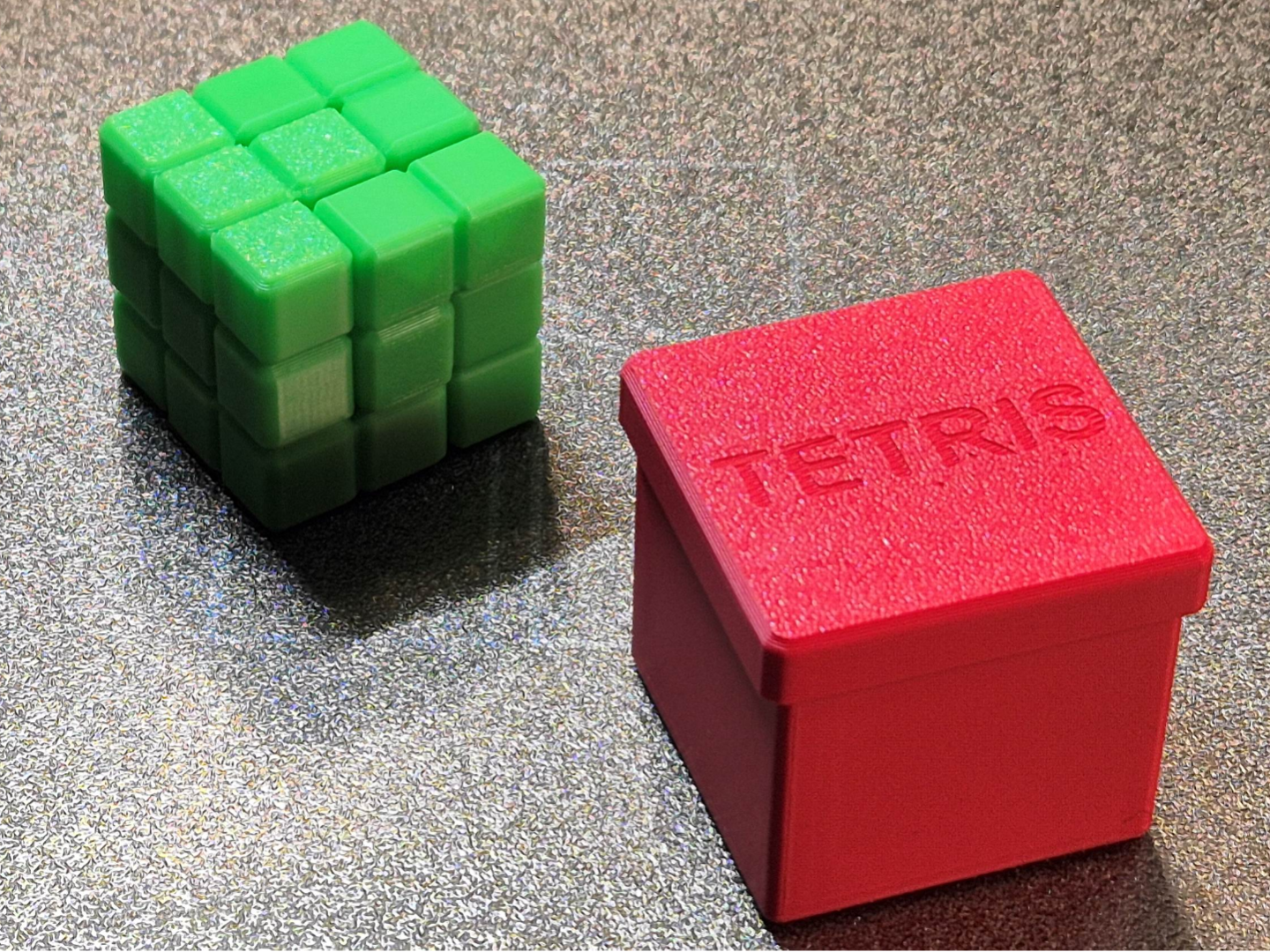TETRIS BOX - 3D Printed puzzle