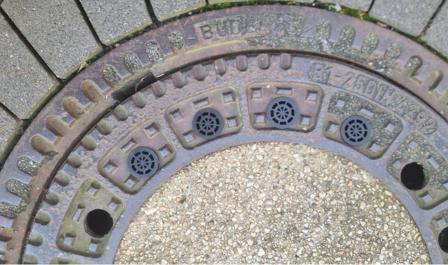 Abflussabdeckung für Gulli - Drain cover for Gulli