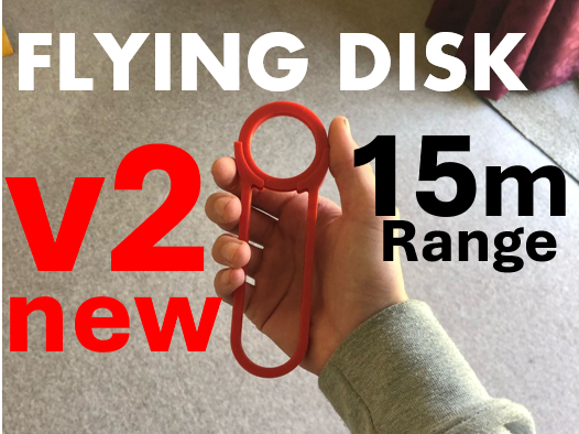 Disc Launcher V2 – (15M RANGE ONLY 20G)
