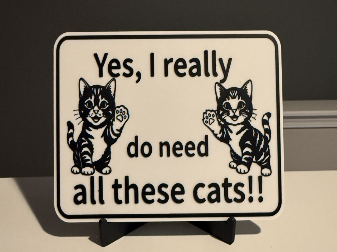 YES, I REALLY NEED ALL THESE CATS