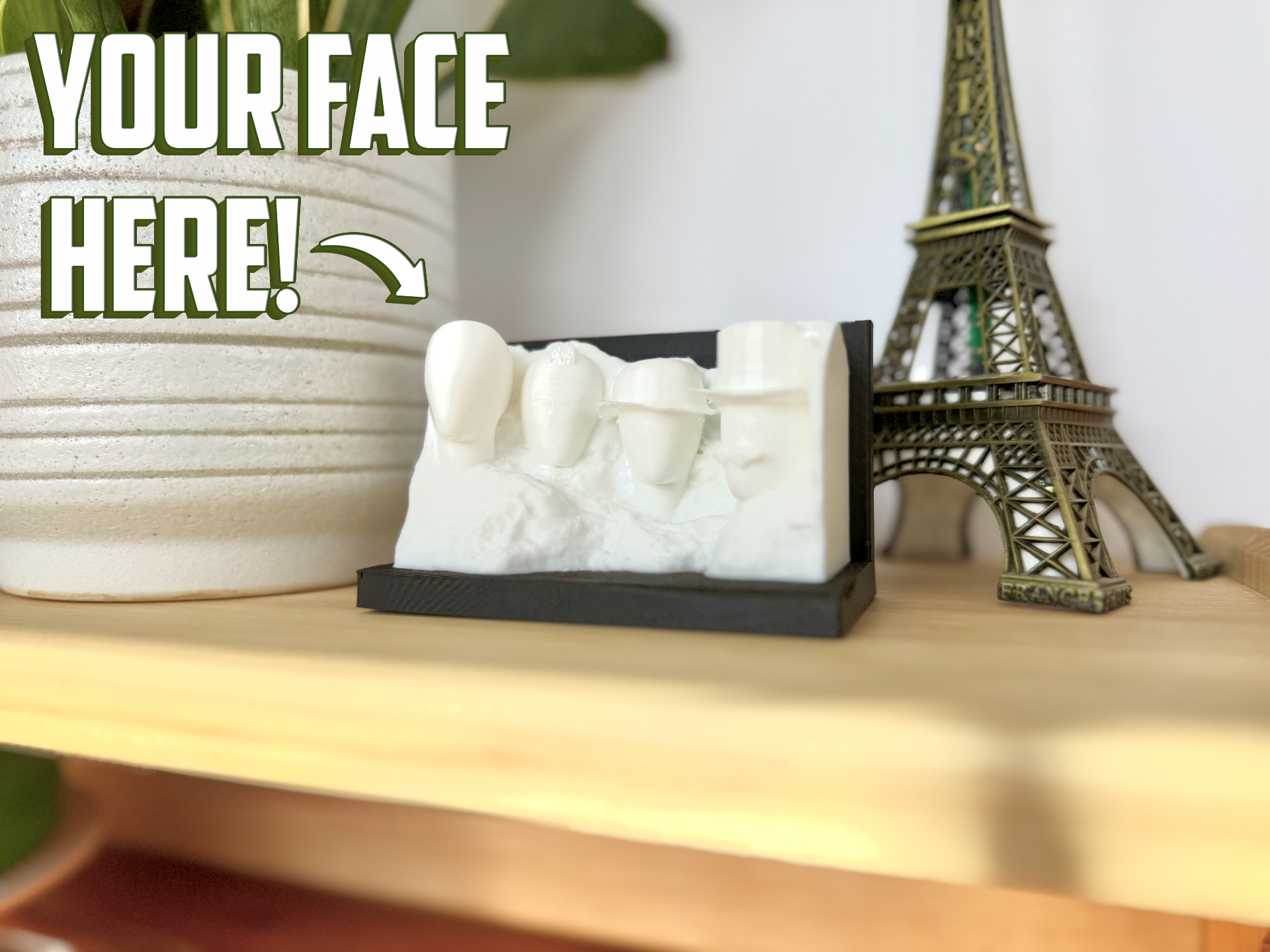 Personalized Mount Rushmore