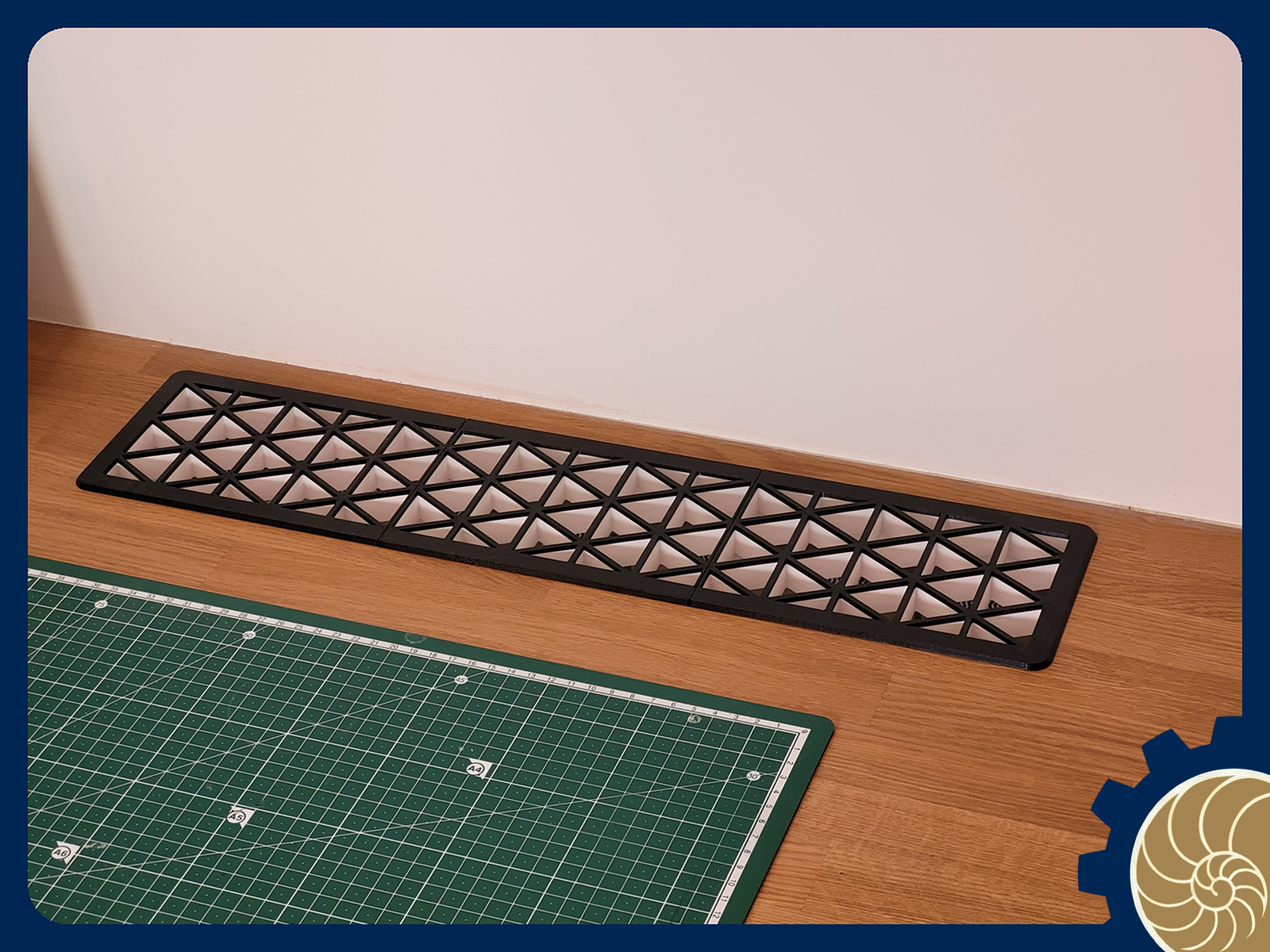 Kumiko inspired ventilation cover