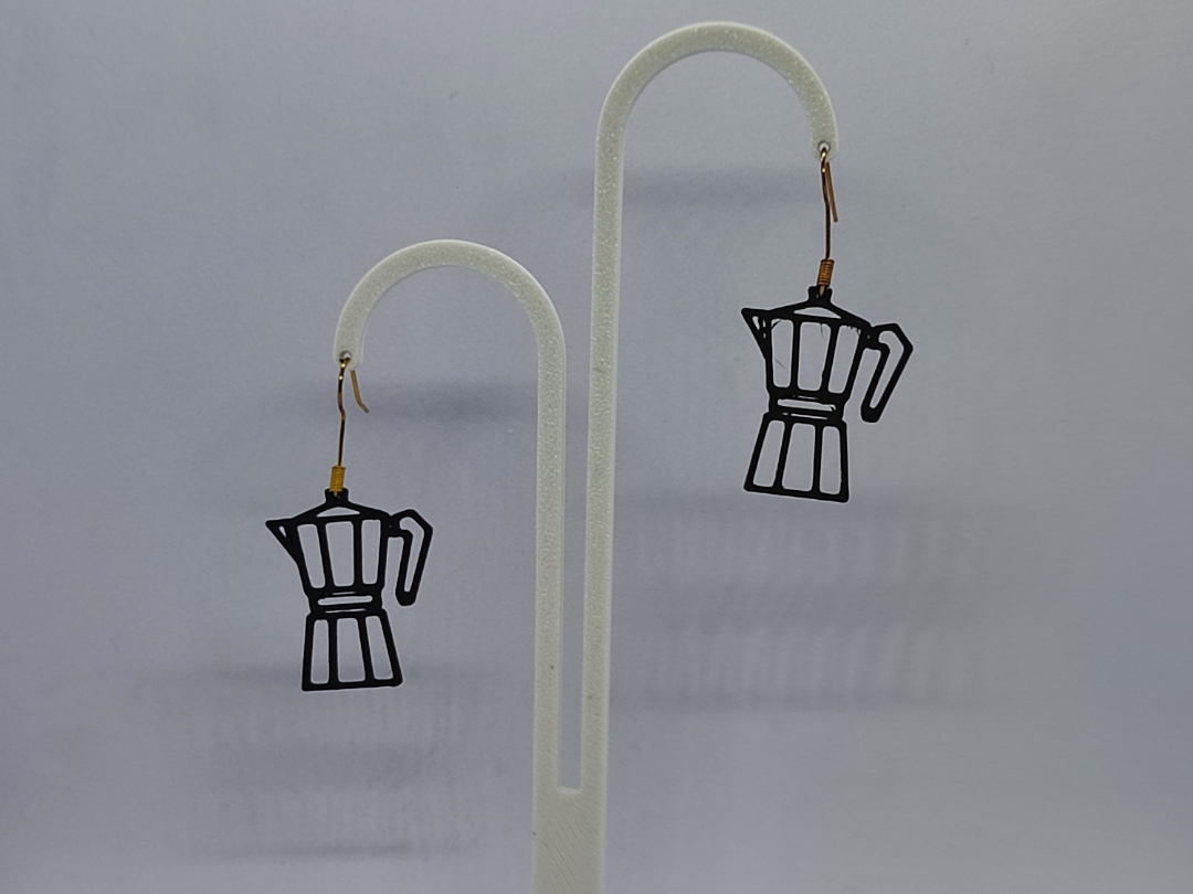 Aretes Cafetera