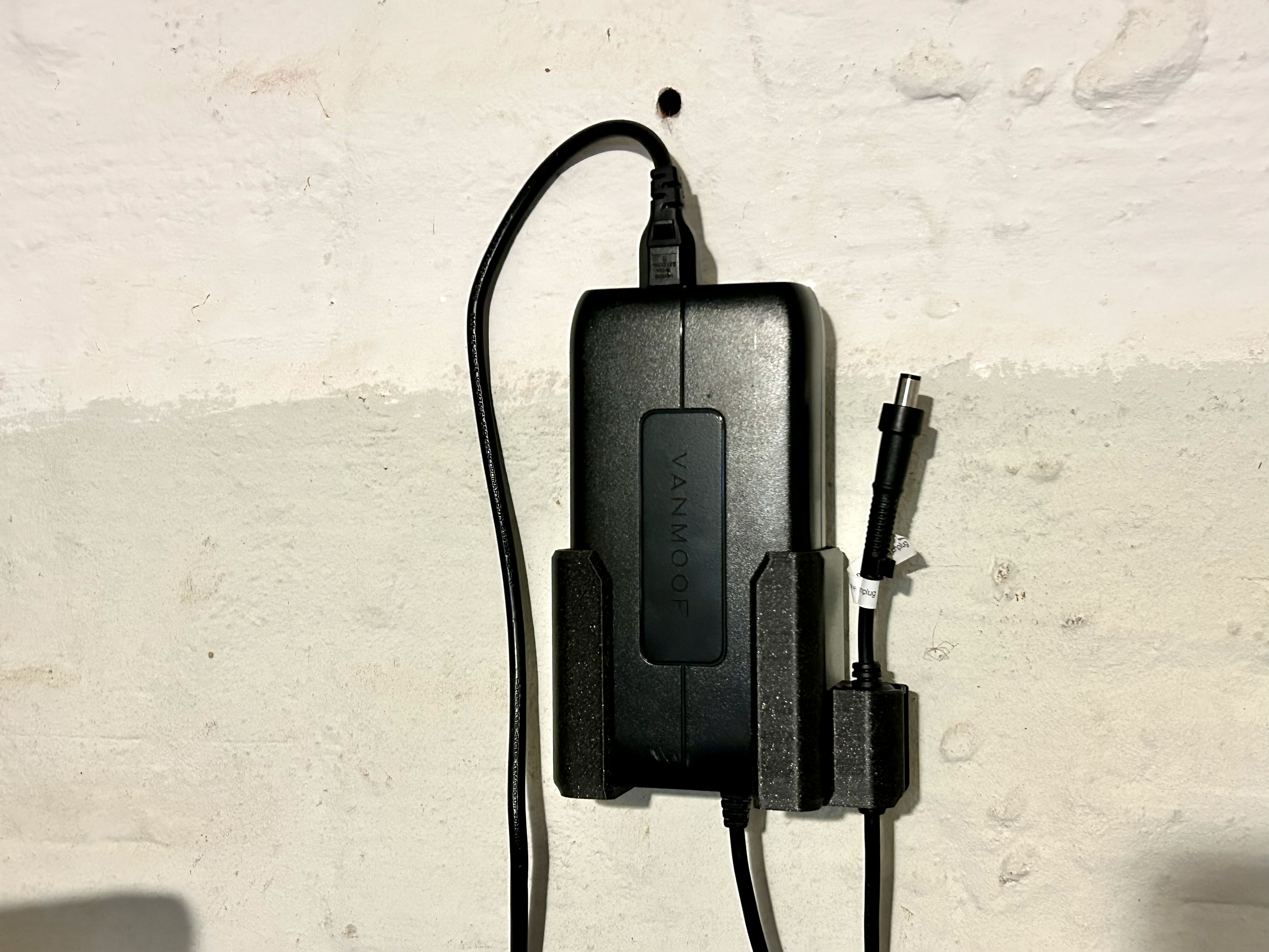 Wallmount for charger of Vanmoof S2/S3