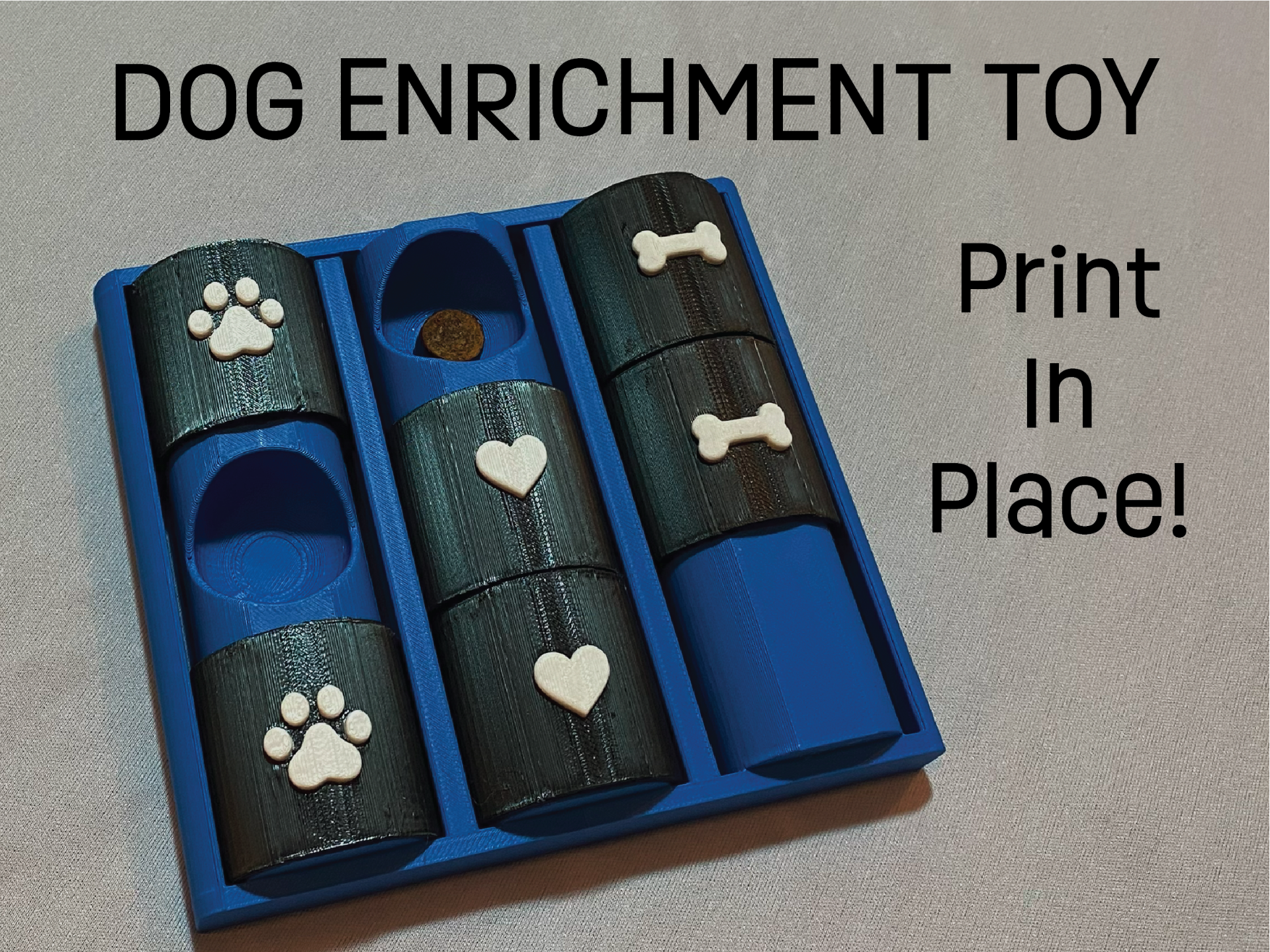Print In Place Dog Enrichment Toy