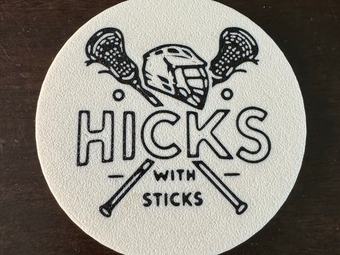 Hicks with Sticks Coaster