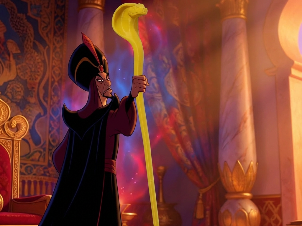 Jafar's Serpent Staff - Aladdin
