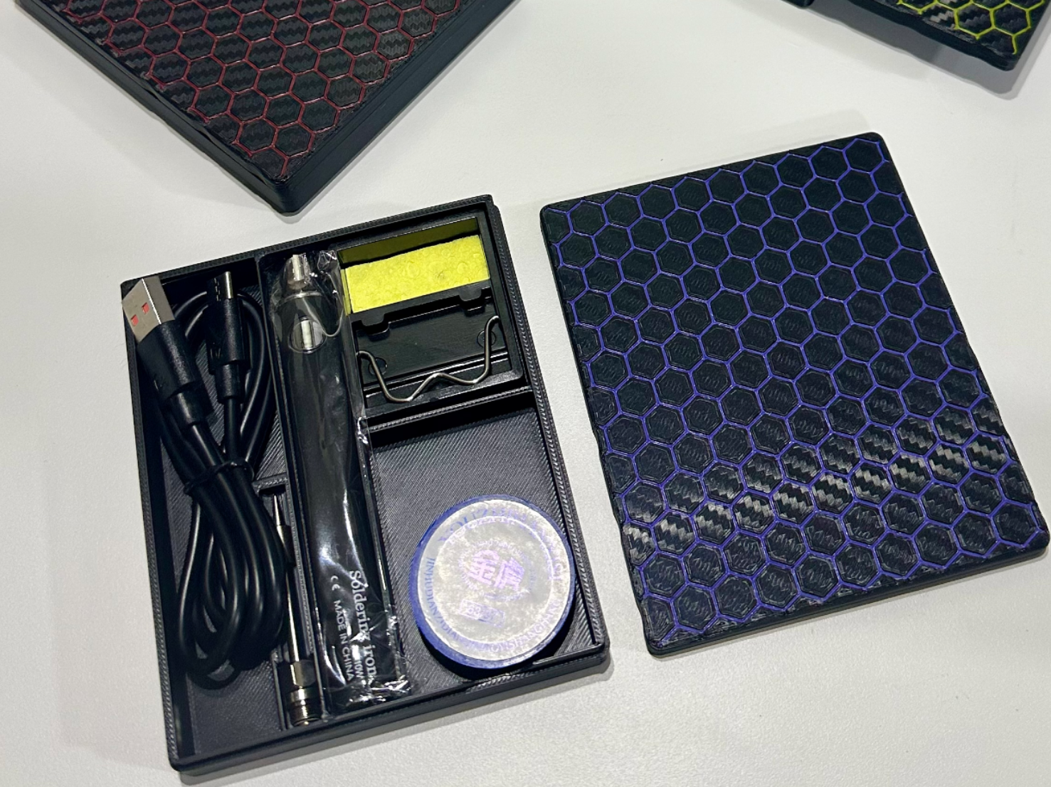 Battery Powered Soldering Iron Case (Extended)