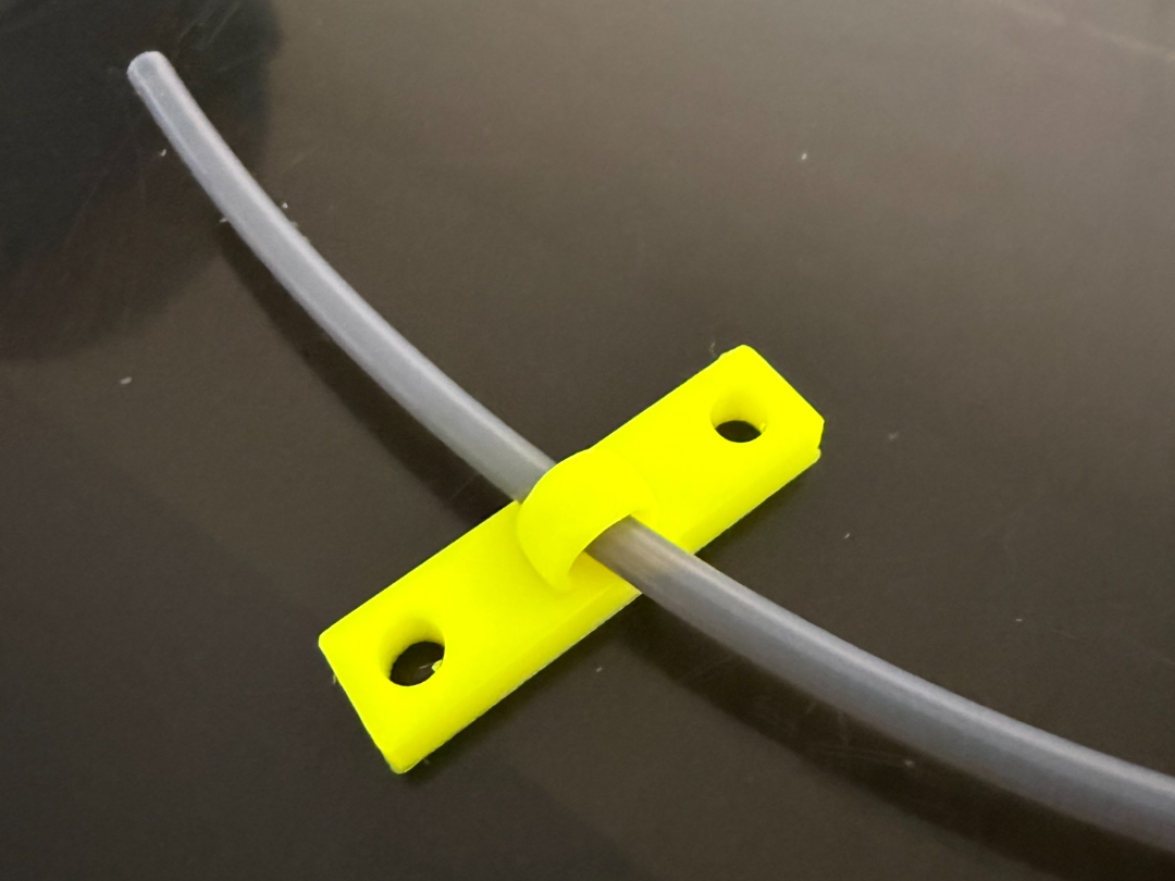 PFTE Tube Guide (With Screw Fixing)