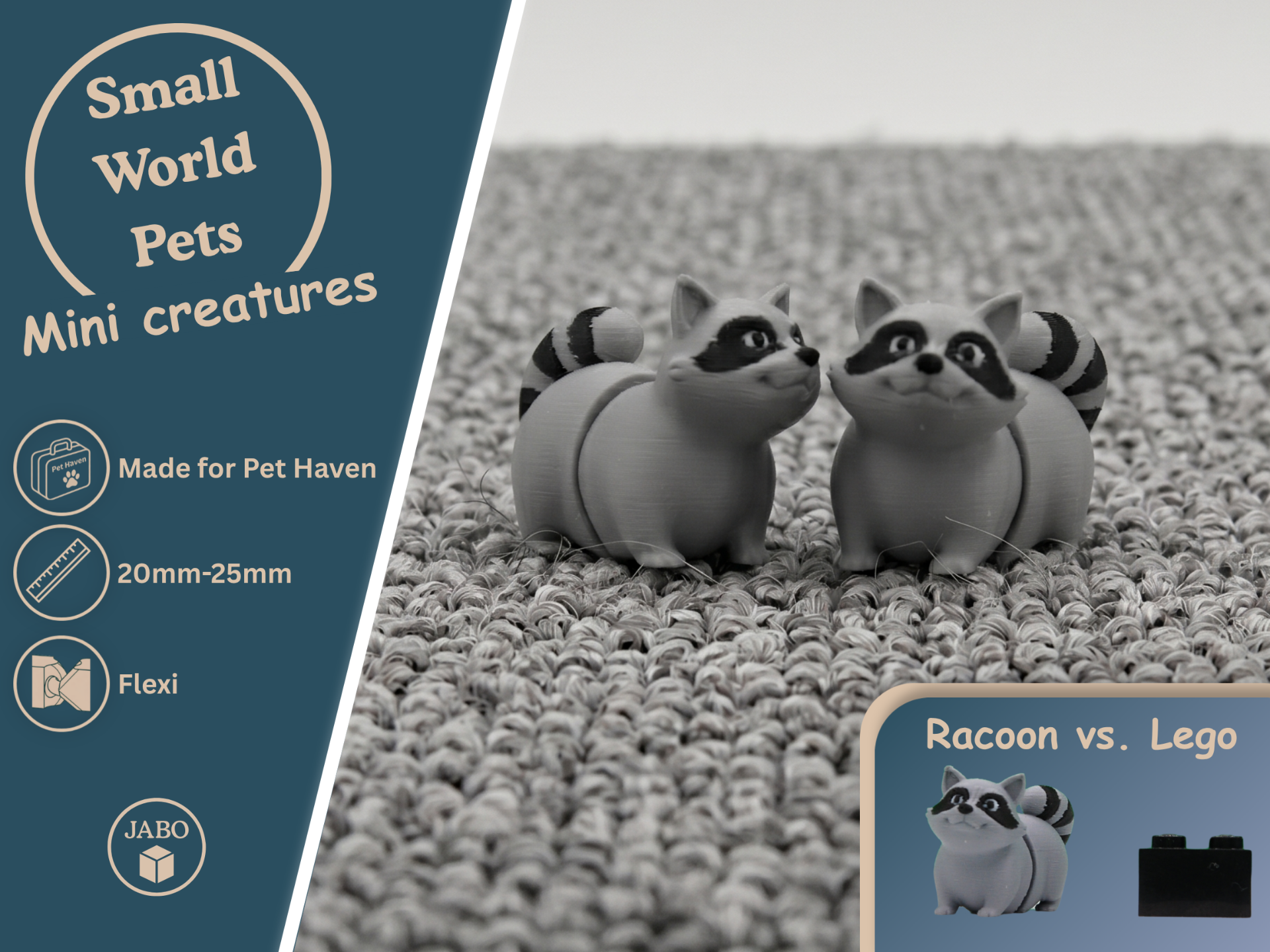 Racoon Mini Flexi