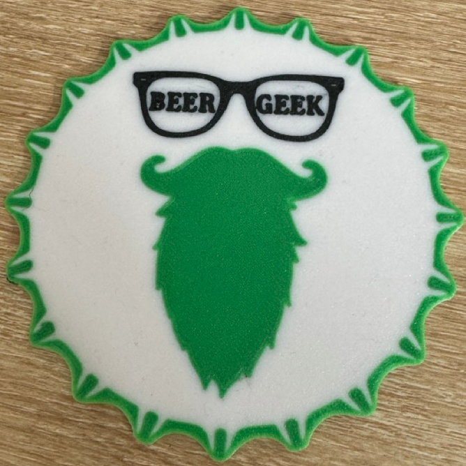 Coaster capsule Beer Geek