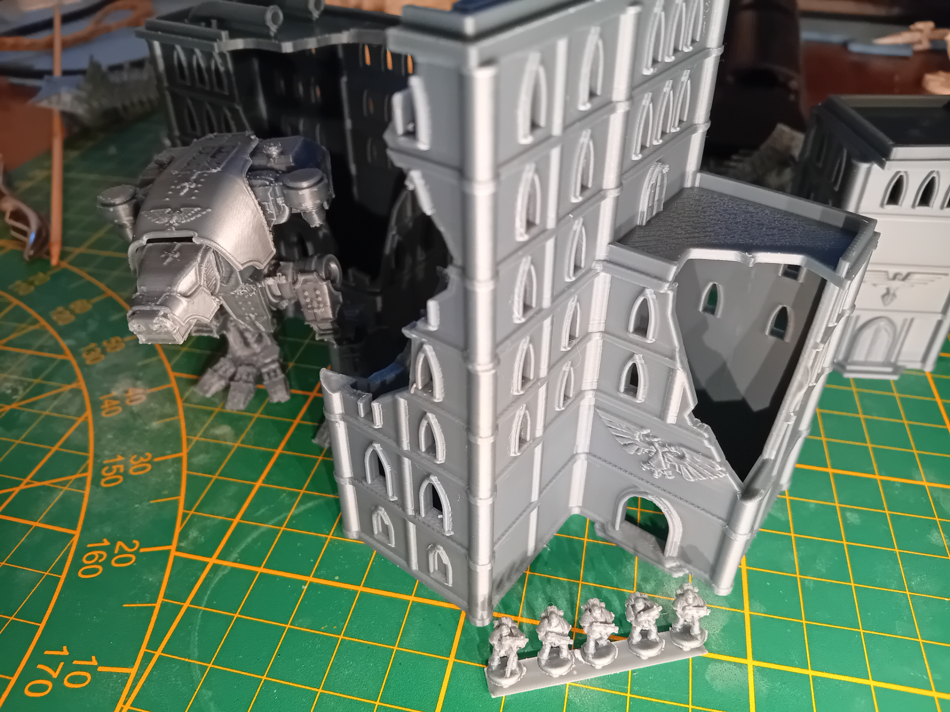 Epic Scale Terrain Building 4 ruined epic