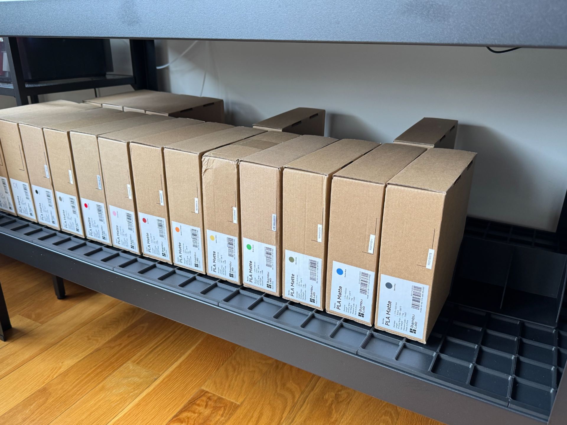 Gridfinity Bin for Bambu Filament Refill Boxes