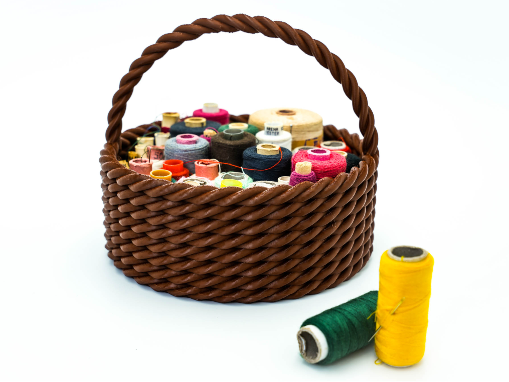 Beautiful PLA basket - Easter Basket - Wood Basket