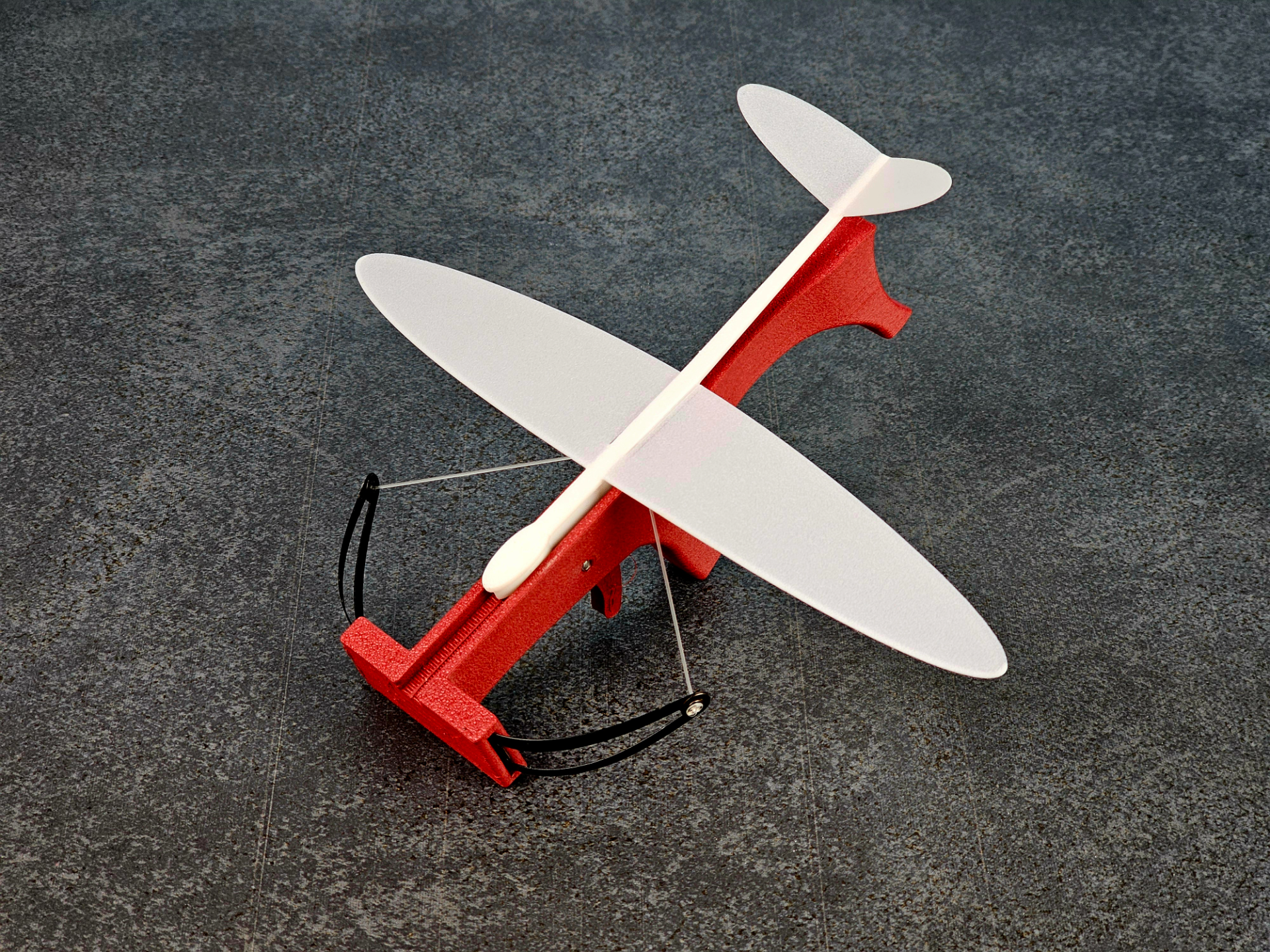 Indoor Glider V-Tail Airplane