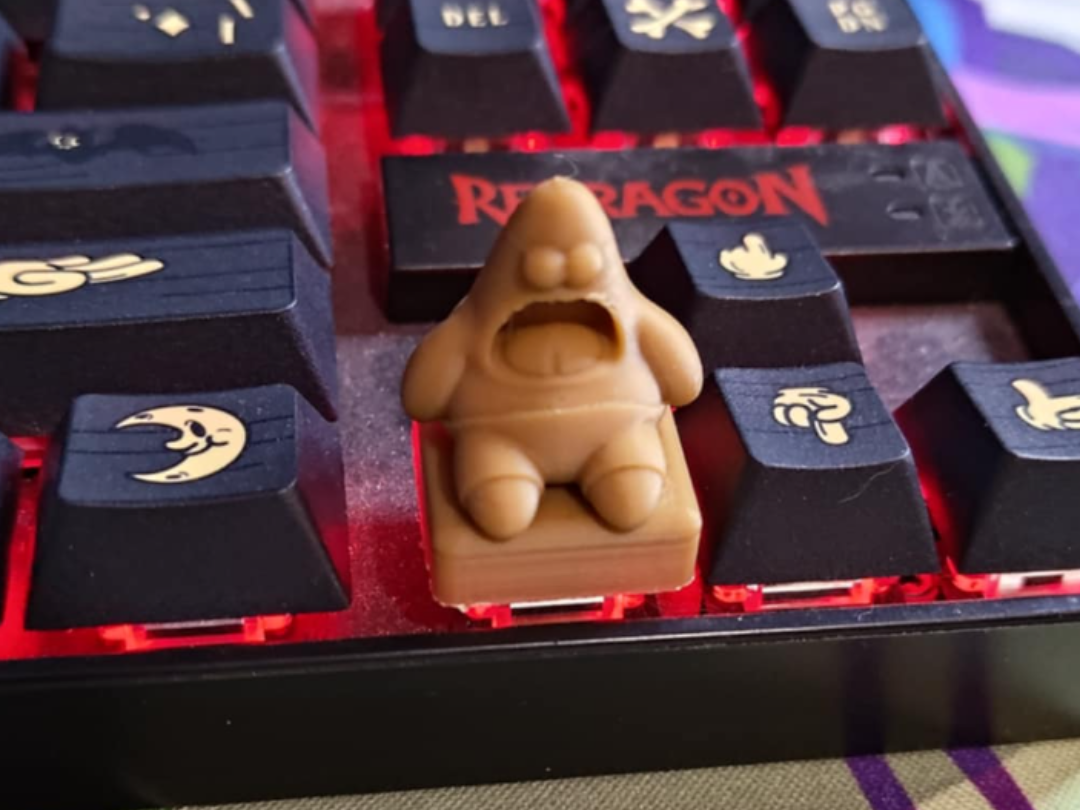 Shook Meme Keycap